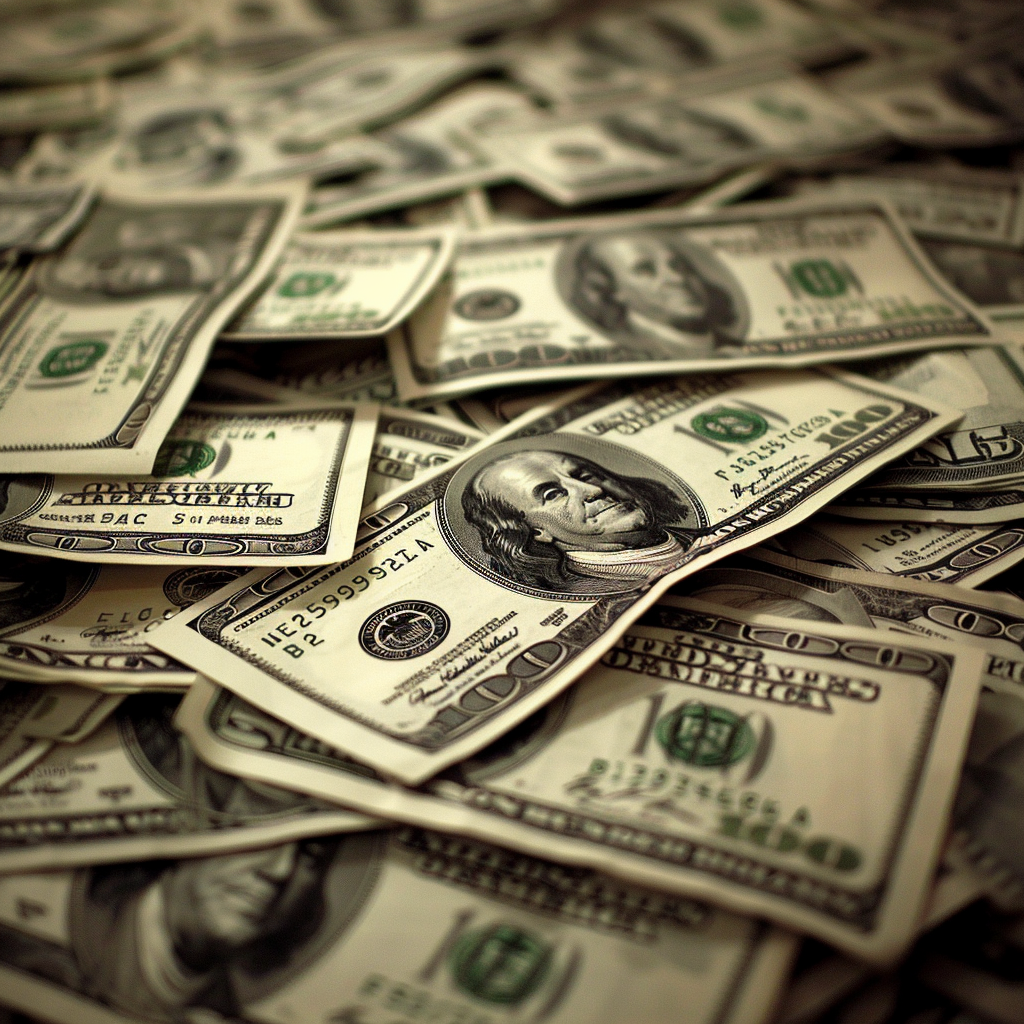 a pile of money; the thing exchanged in personal injury settlements.
